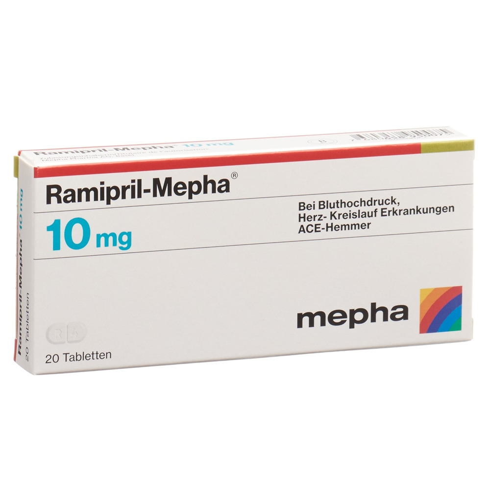 RAMIPRIL Mepha 10 mg, Hauptbild