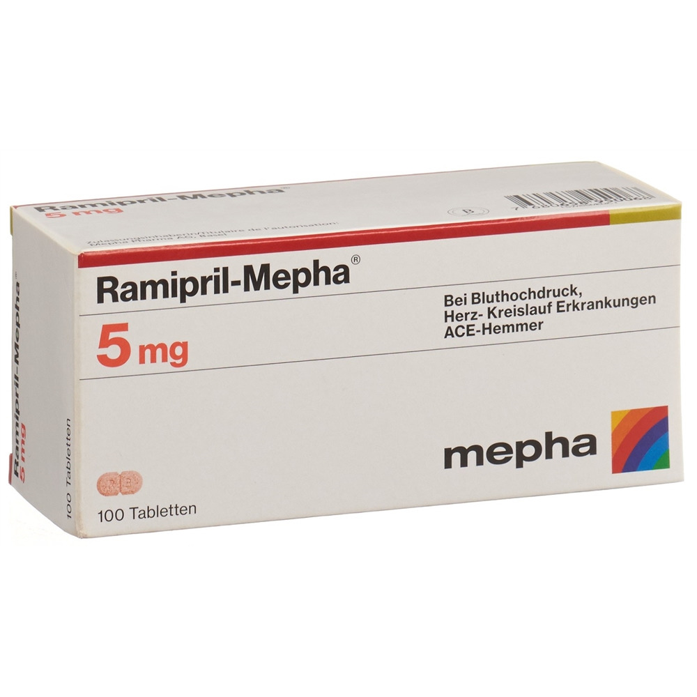 RAMIPRIL Mepha 5 mg, Hauptbild