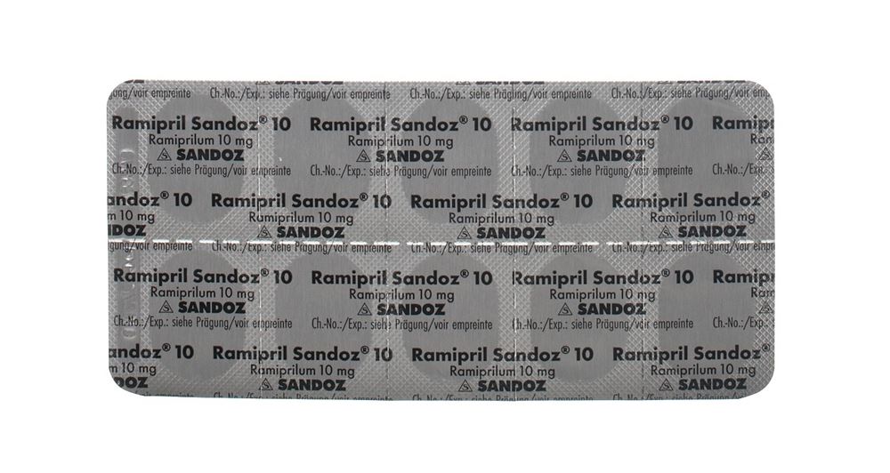 RAMIPRIL Sandoz 10 mg, image 2 sur 2