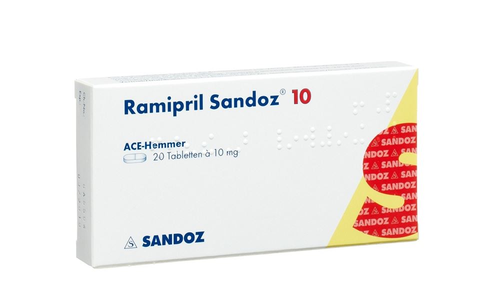 RAMIPRIL Sandoz 10 mg, Hauptbild