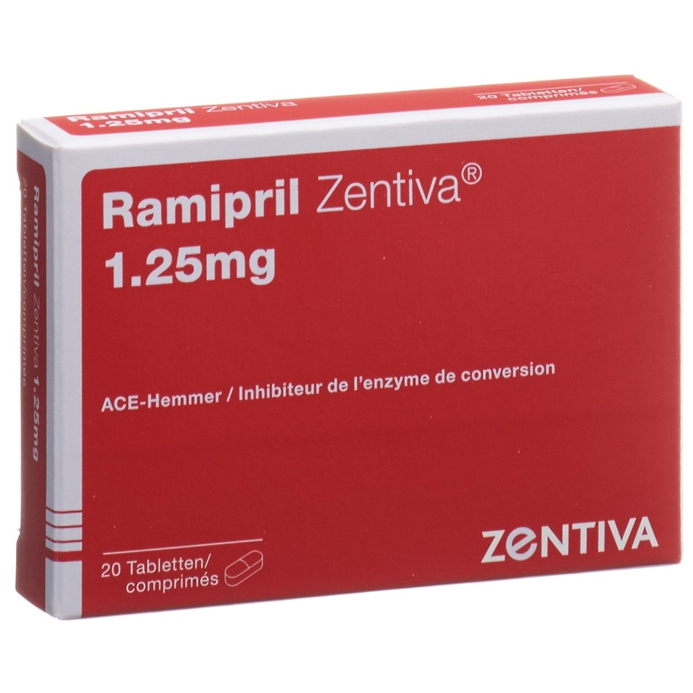 RAMIPRIL Zentiva 1.25 mg, image principale