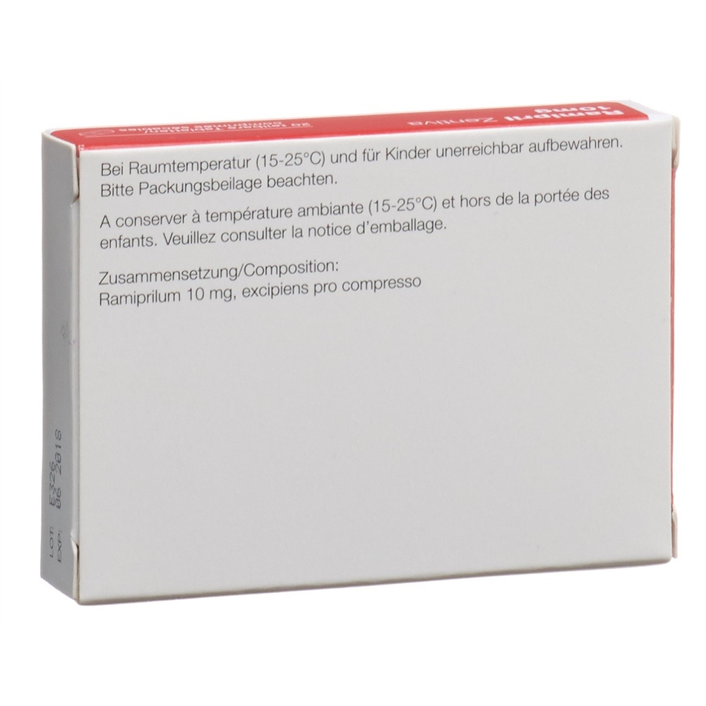 RAMIPRIL Zentiva 10 mg, image 2 sur 2