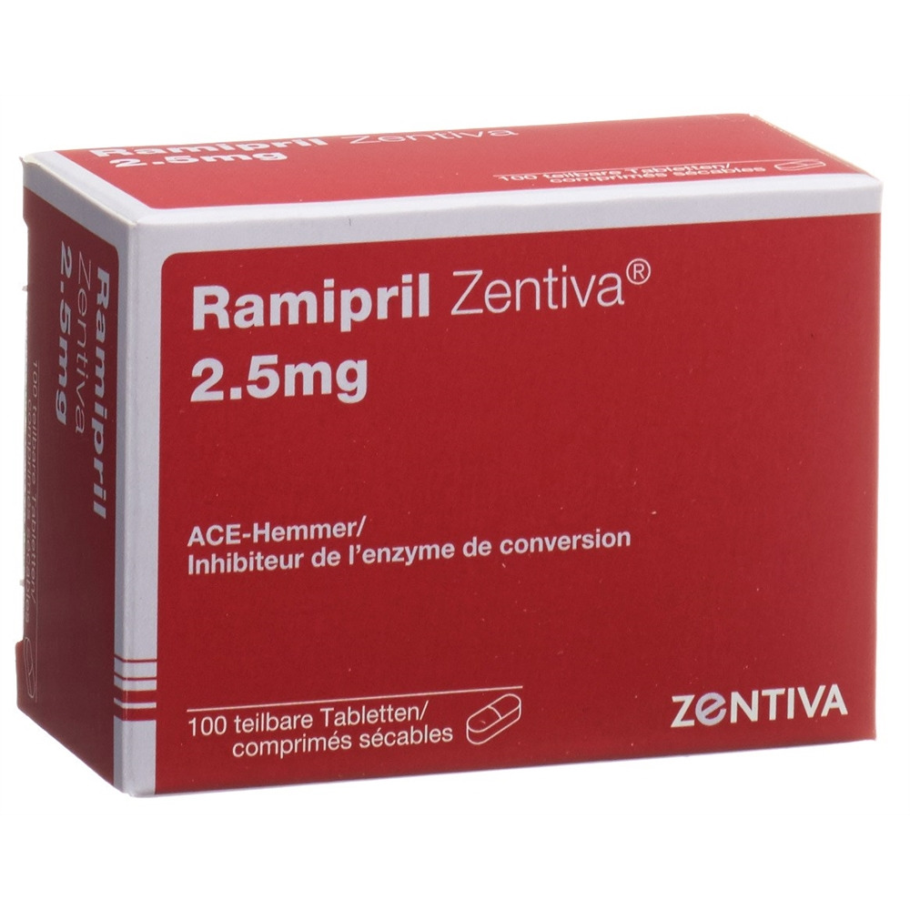 RAMIPRIL Zentiva 2.5 mg, Hauptbild