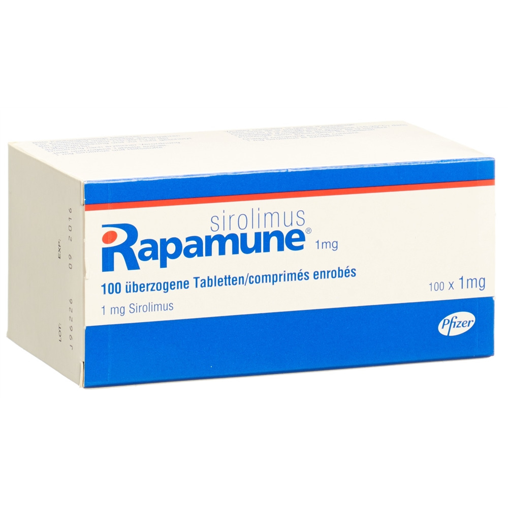 RAPAMUNE cpr 1 mg blist 100 pce, image 2 sur 2