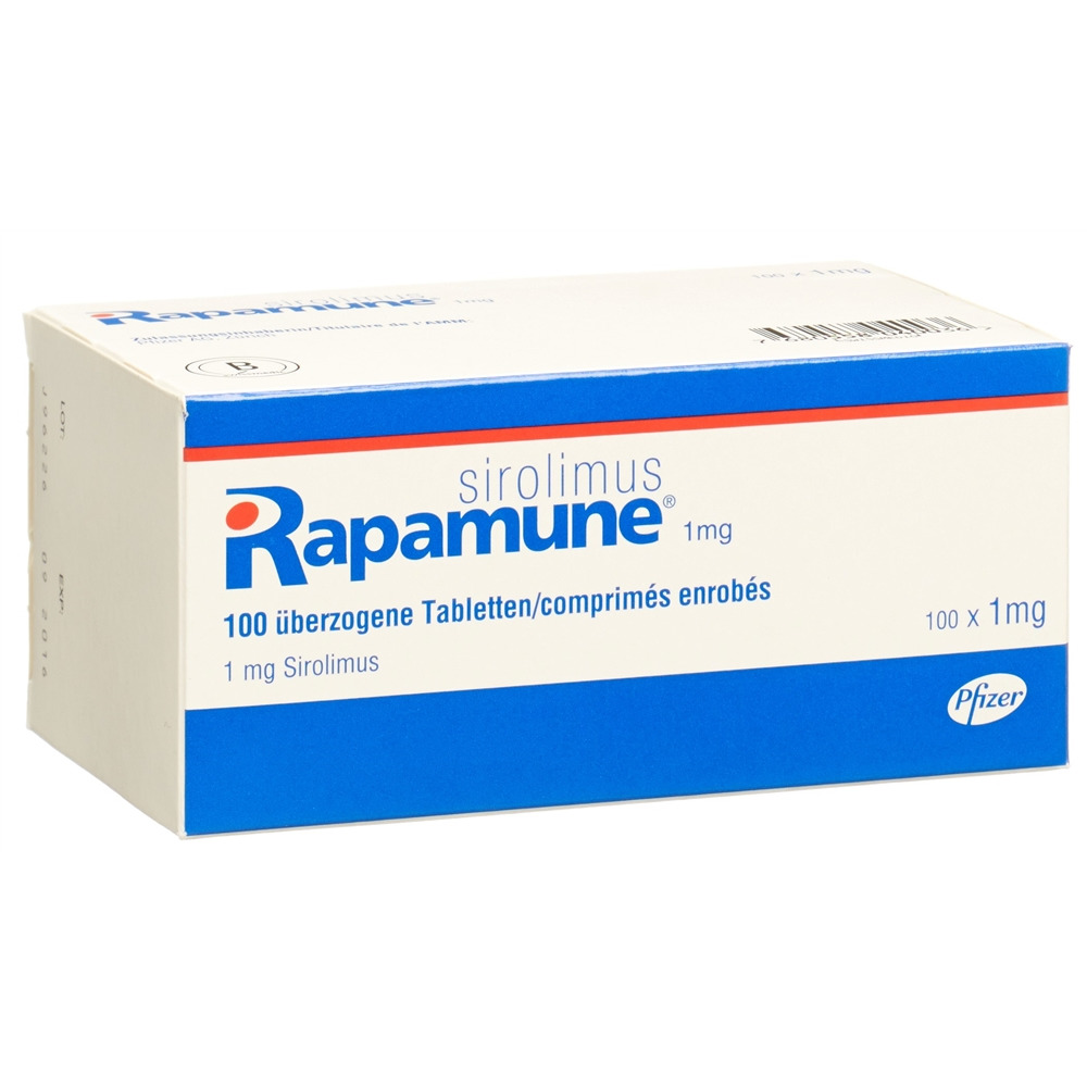 RAPAMUNE cpr 1 mg blist 100 pce, image principale