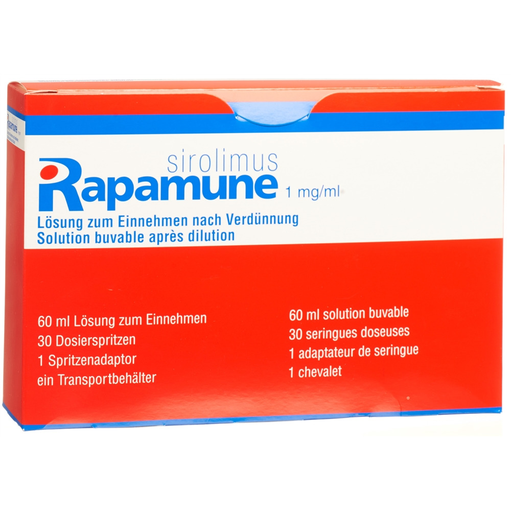 RAPAMUNE Lös 1 mg/ml Fl 60 ml, Hauptbild