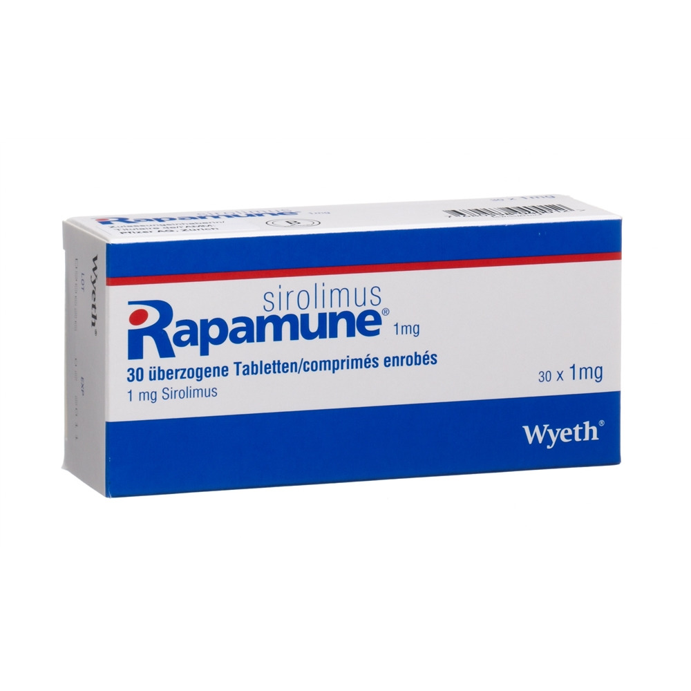 RAPAMUNE Tabl 1 mg Blist 30 Stk, Hauptbild