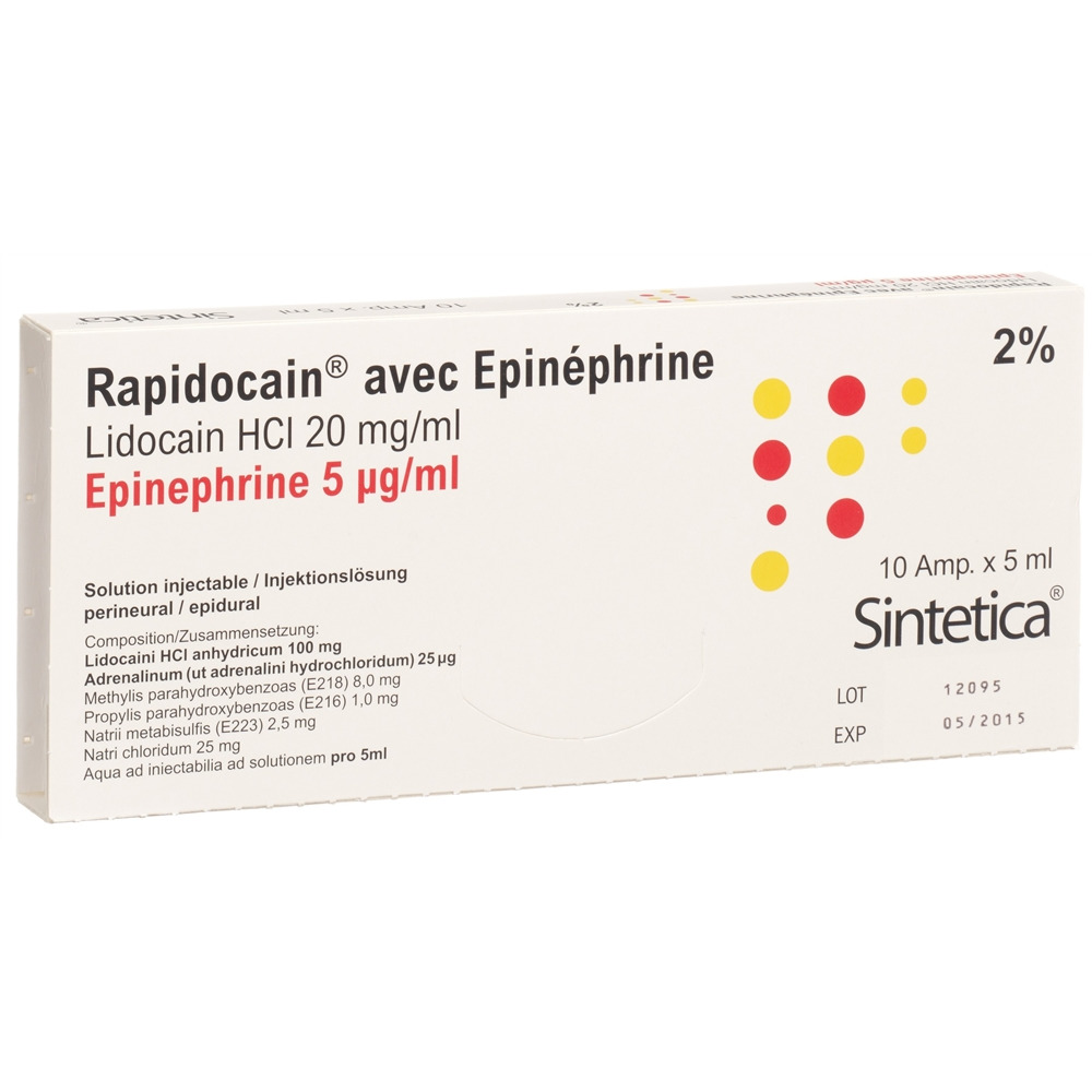 RAPIDOCAIN 20 mg/ml, Hauptbild