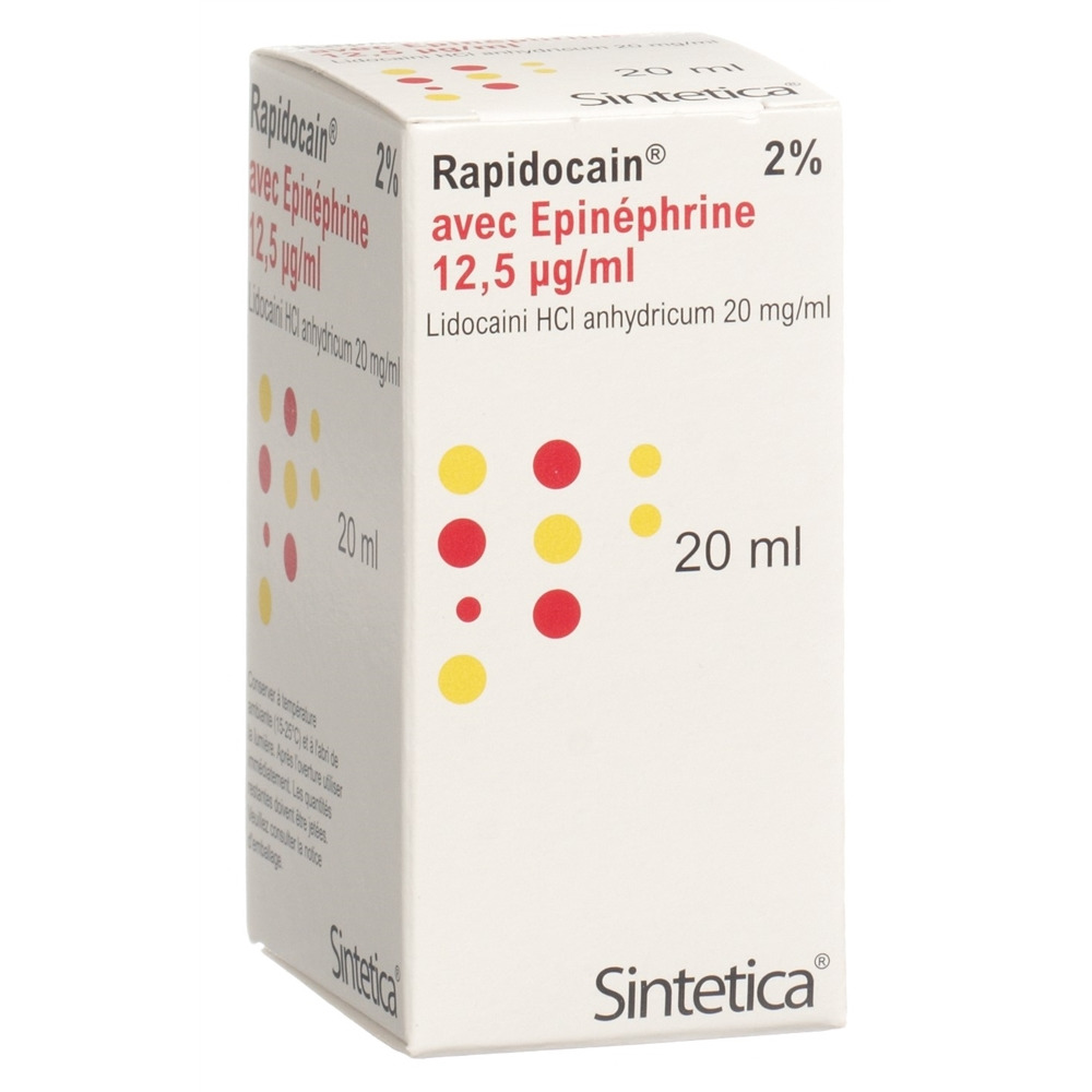 RAPIDOCAIN 20 mg/ml, image principale