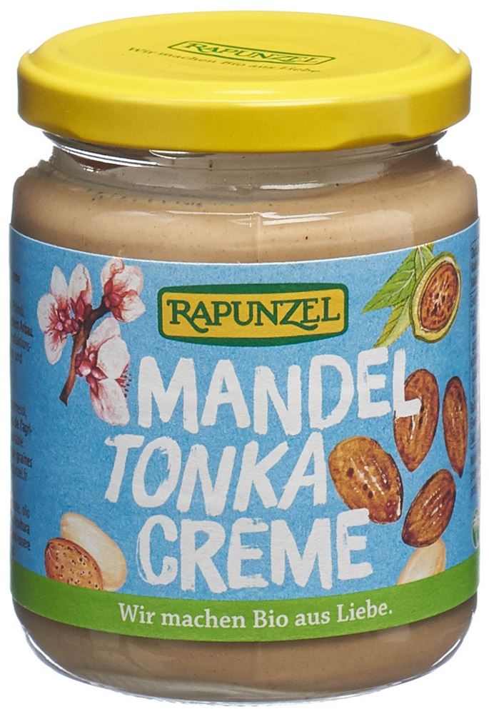 RAPUNZEL pâte à tartiner aux amandes avec tonka