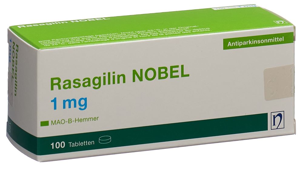 RASAGILINE NOBEL 1 mg, image principale