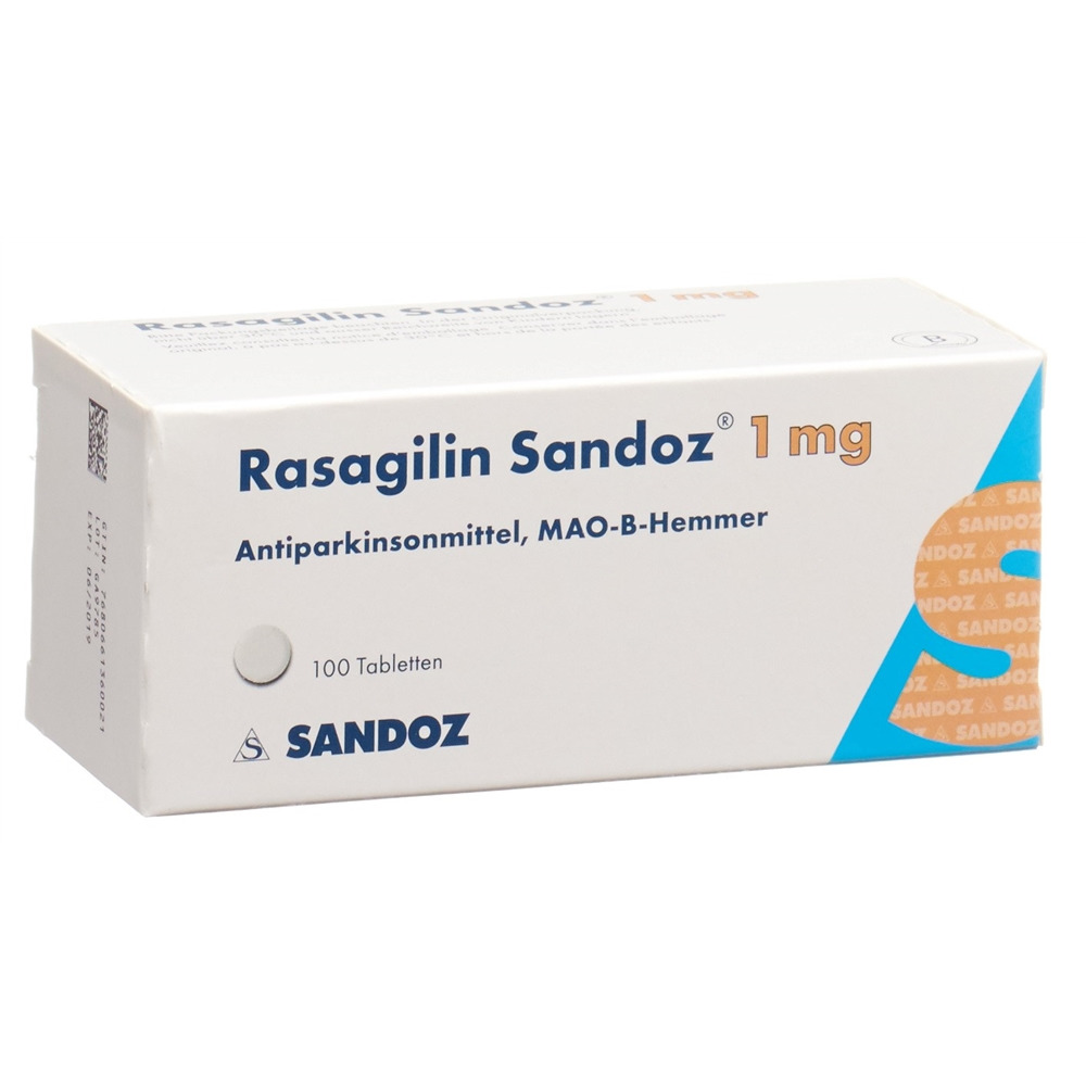 RASAGILINE Sandoz 1 mg, Hauptbild