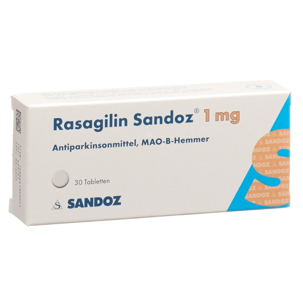 RASAGILINE Sandoz 1 mg, Hauptbild