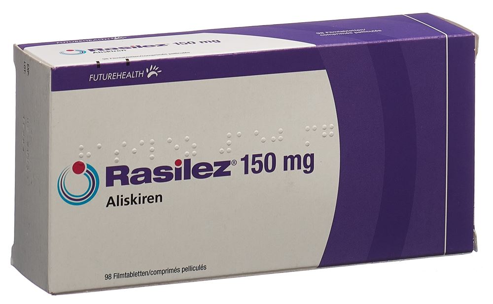 Rasilez Filmtabl 150 mg Blist 98 Stk, Hauptbild