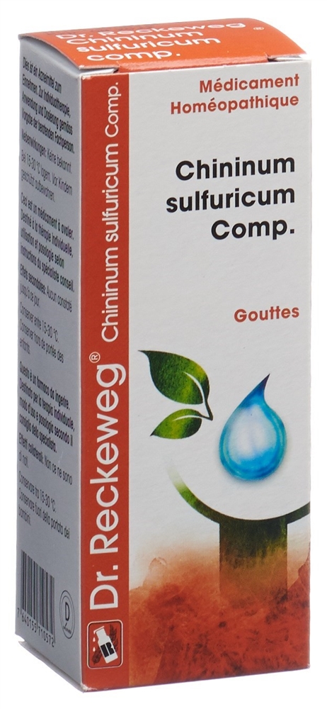 RECKEWEG R191 Chininum sulfuricum Comp., image 2 sur 2