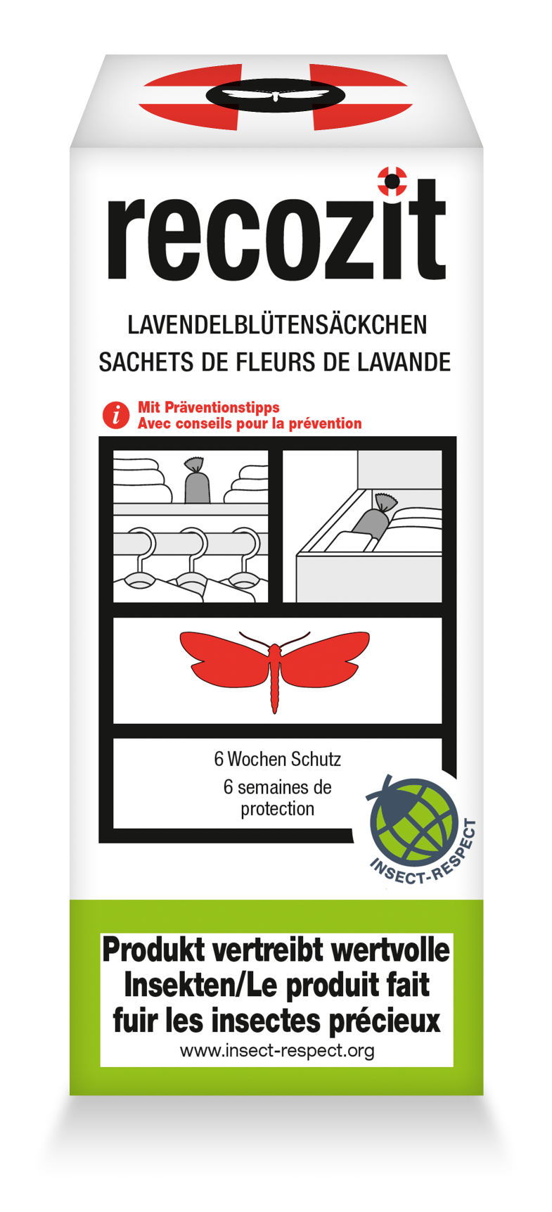 RECOZIT sachets de fleurs de lavande, image principale