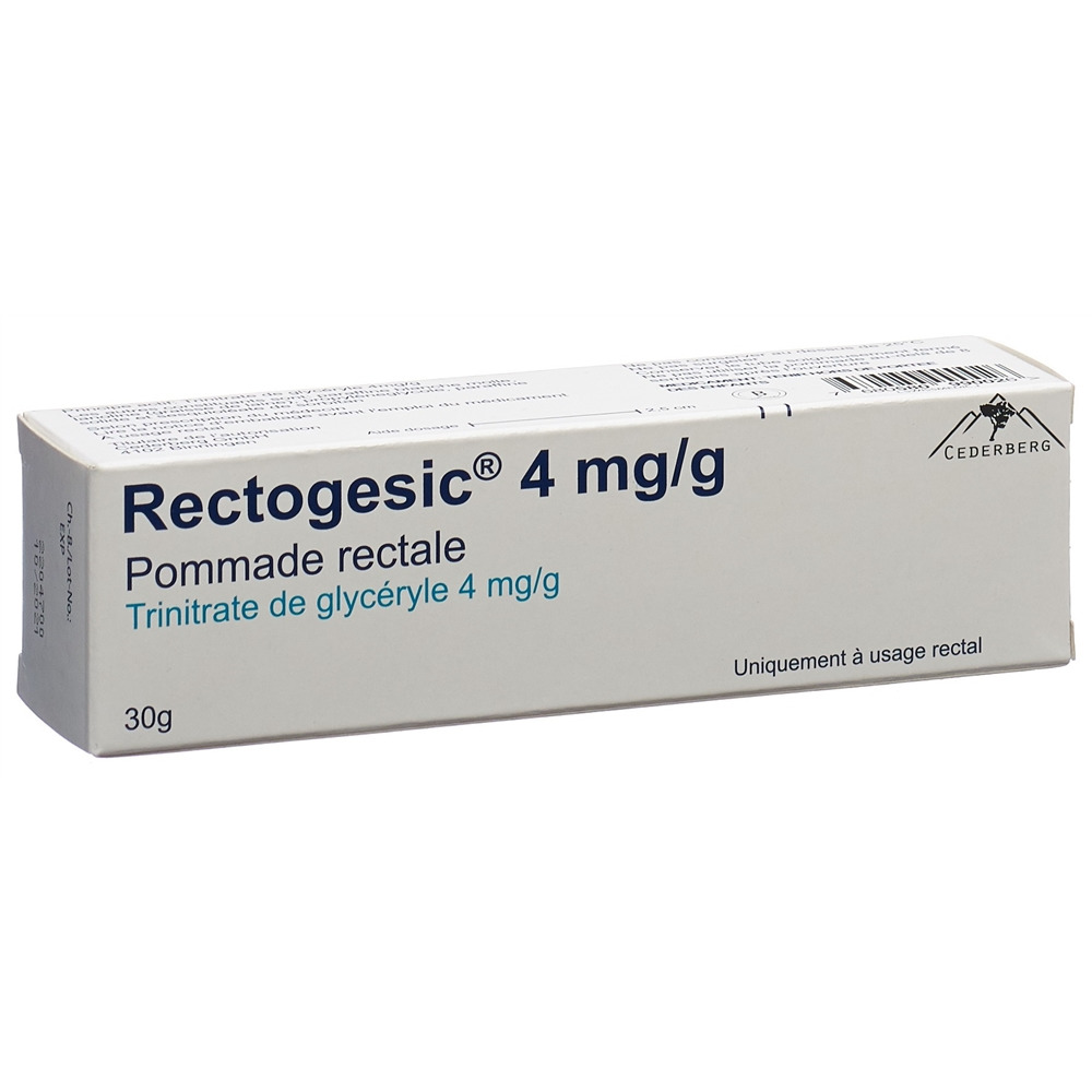 RECTOGESIC ong 4 mg/g tb 30 g, image 2 sur 2