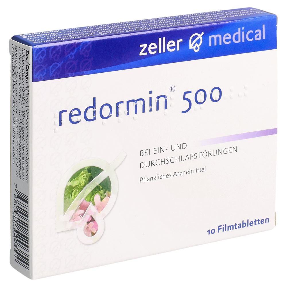 REDORMIN Filmtabl 500 mg Blist 10 Stk, Hauptbild
