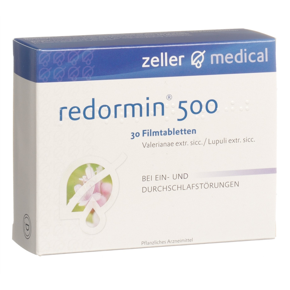 REDORMIN Filmtabl 500 mg Blist 30 Stk, Hauptbild