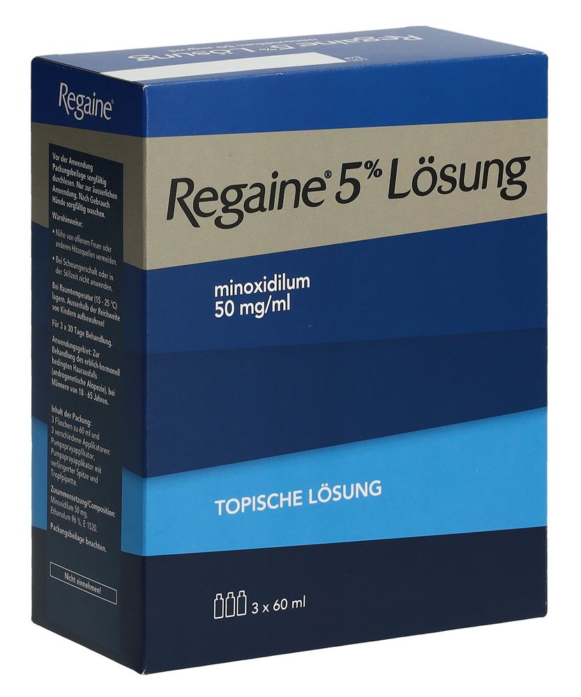 REGAINE solution topique 5 %, image principale