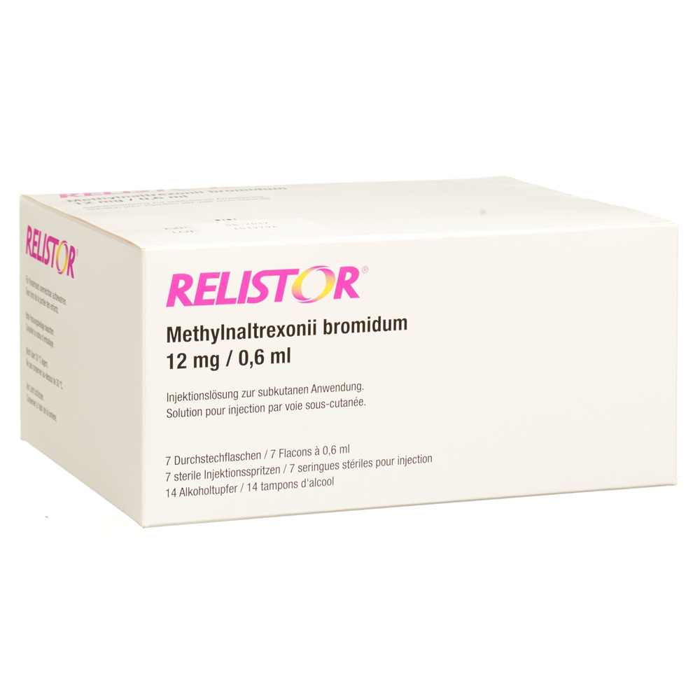 RELISTOR Inj Lös 12 mg/0.6ml Durchstf 7 Stk, Hauptbild