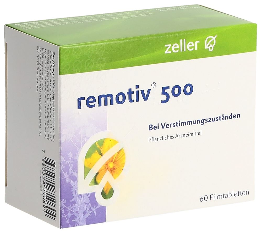 REMOTIV cpr pell 500 mg blist 60 pce, image principale