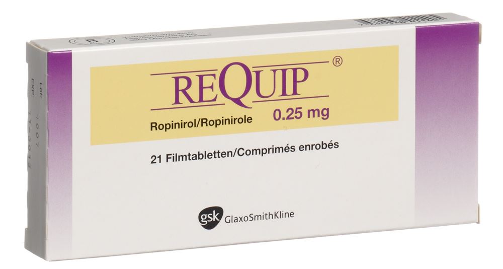 REQUIP cpr pell 0.25 mg blist 21 pce, image principale