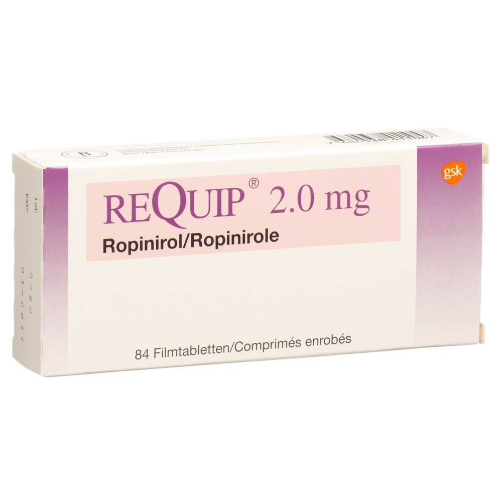 REQUIP cpr pell 2 mg blist 84 pce, image principale