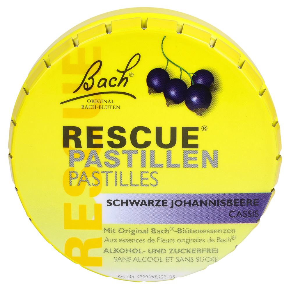 RESCUE pastilles blackcurrant 50 g, image principale
