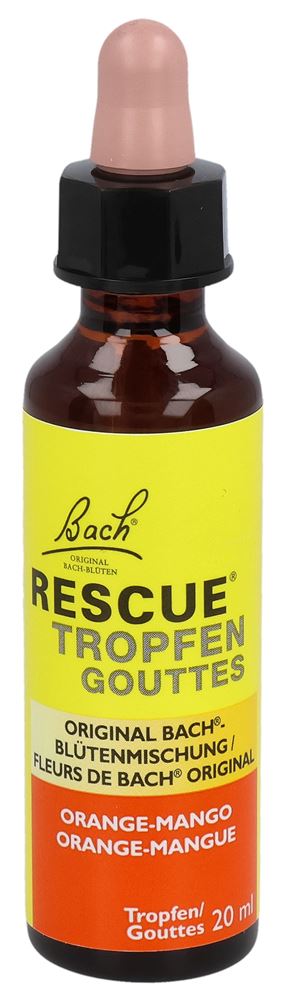 RESCUE Tropfen Orange Mango Tropffl 20 ml, Bild 3 von 6