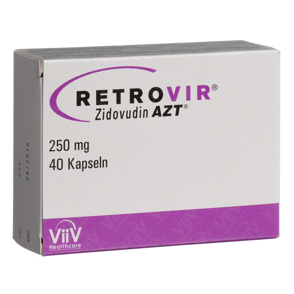RETROVIR AZT 250 mg, Hauptbild