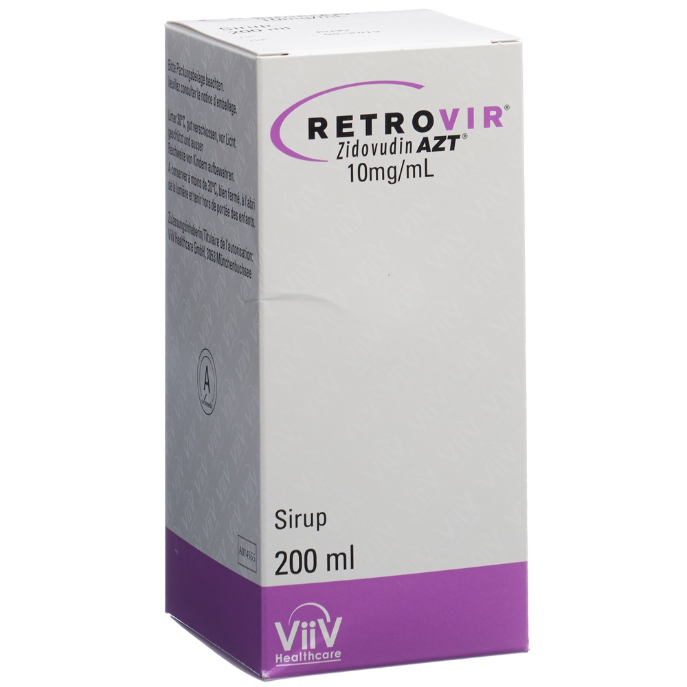 RETROVIR AZT 10 mg/ml, image principale