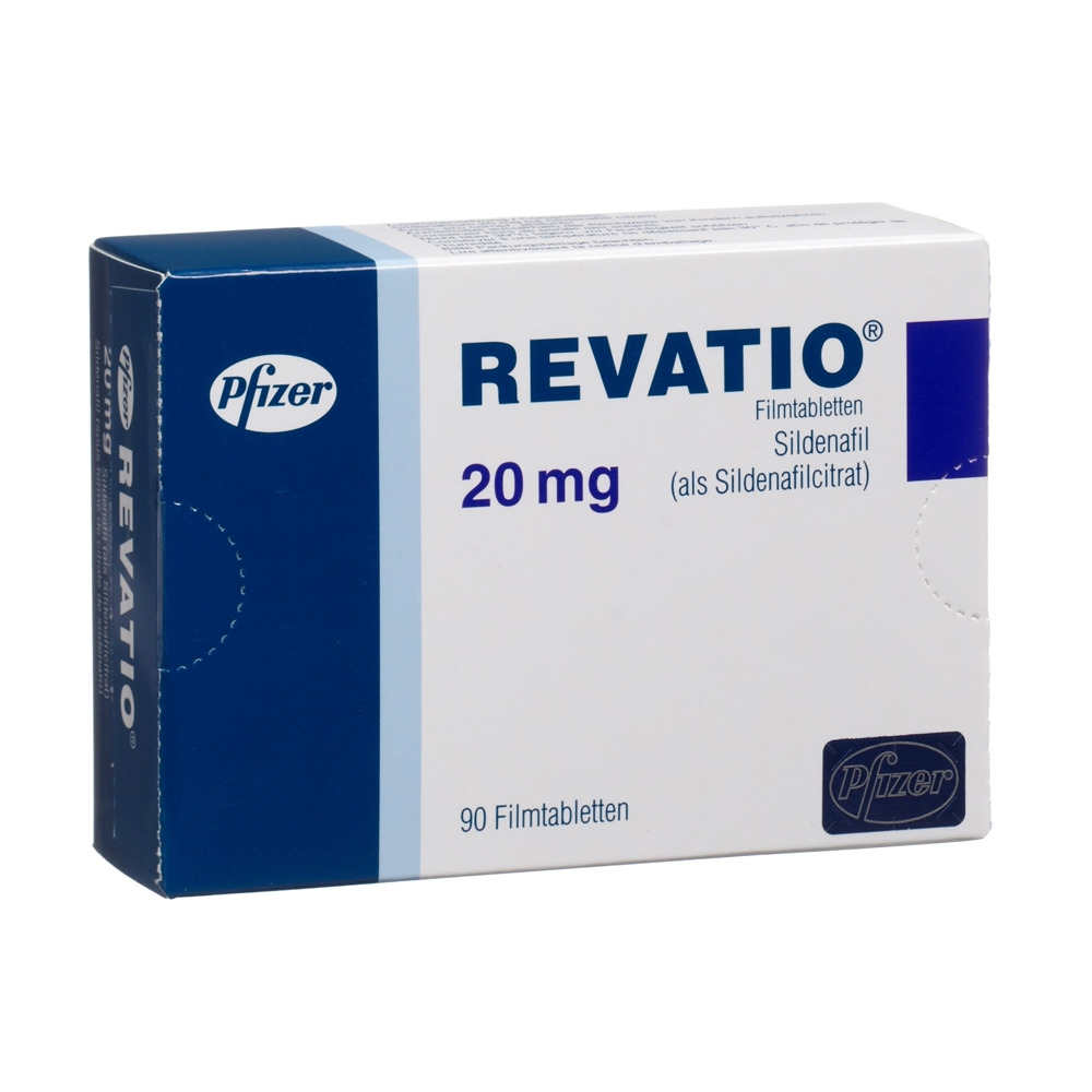 REVATIO cpr pell 20 mg blist 90 pce, image principale