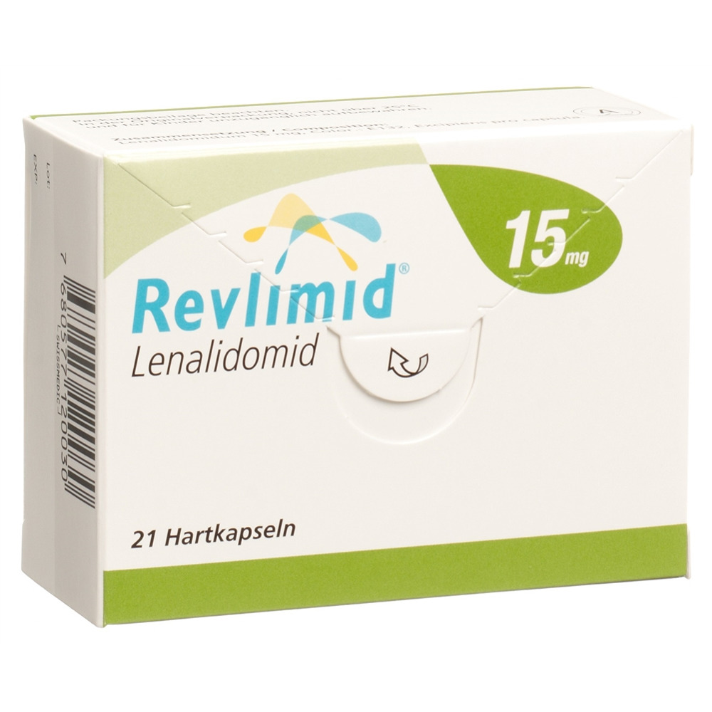 REVLIMID caps 15 mg blist 21 pce, image principale