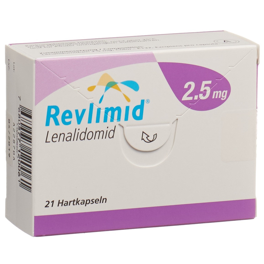 REVLIMID caps 2.5 mg blist 21 pce, image principale