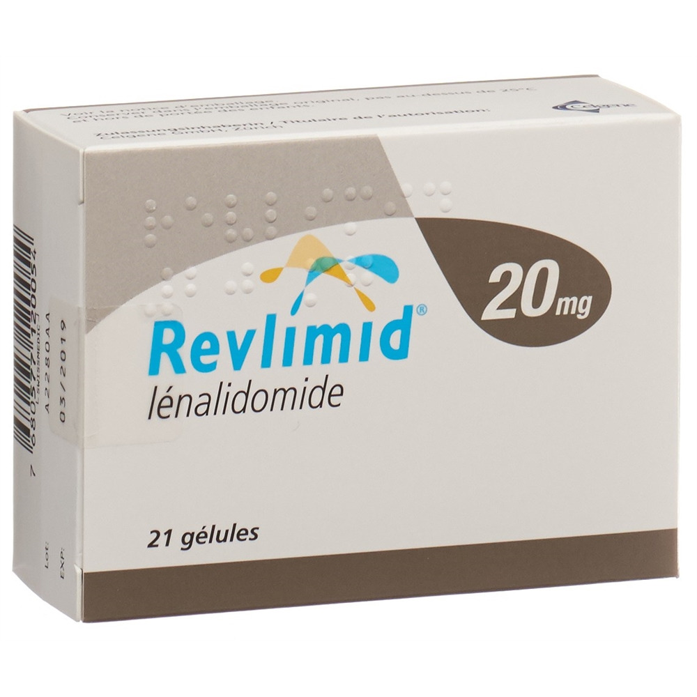 REVLIMID caps 20 mg blist 21 pce, image 2 sur 2