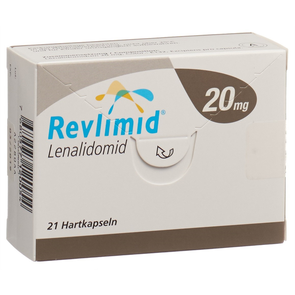 REVLIMID caps 20 mg blist 21 pce, image principale