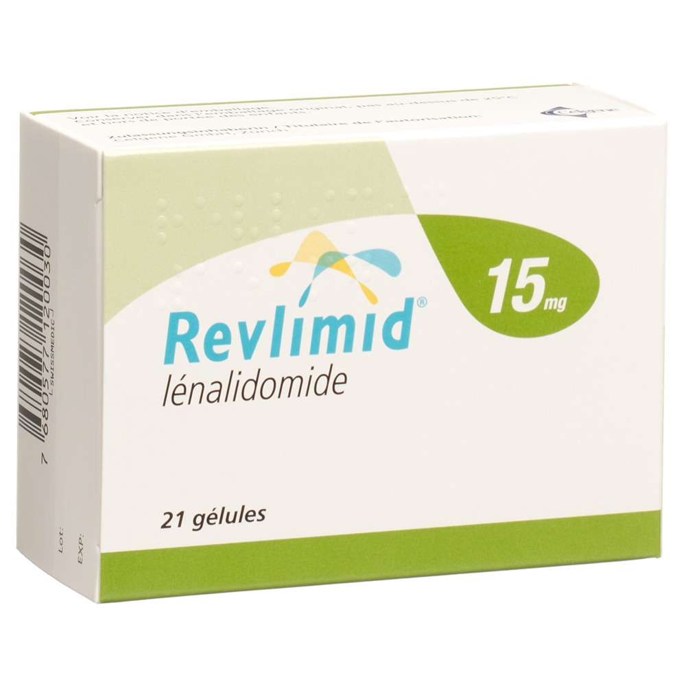 REVLIMID Kaps 15 mg Blist 21 Stk, Bild 2 von 2