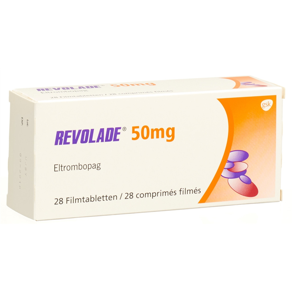 REVOLADE cpr pell 50 mg blist 28 pce, image principale