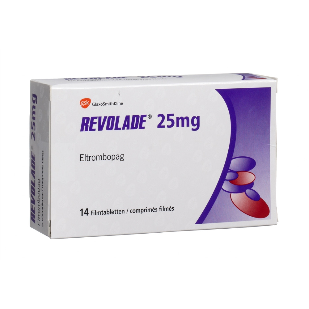 REVOLADE Filmtabl 25 mg Blist 14 Stk, Hauptbild