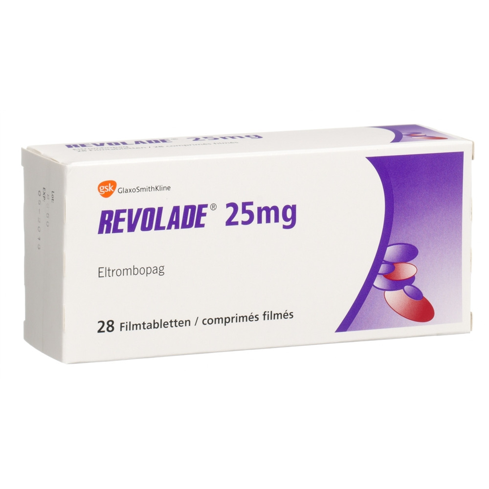 REVOLADE Filmtabl 25 mg Blist 28 Stk, Hauptbild