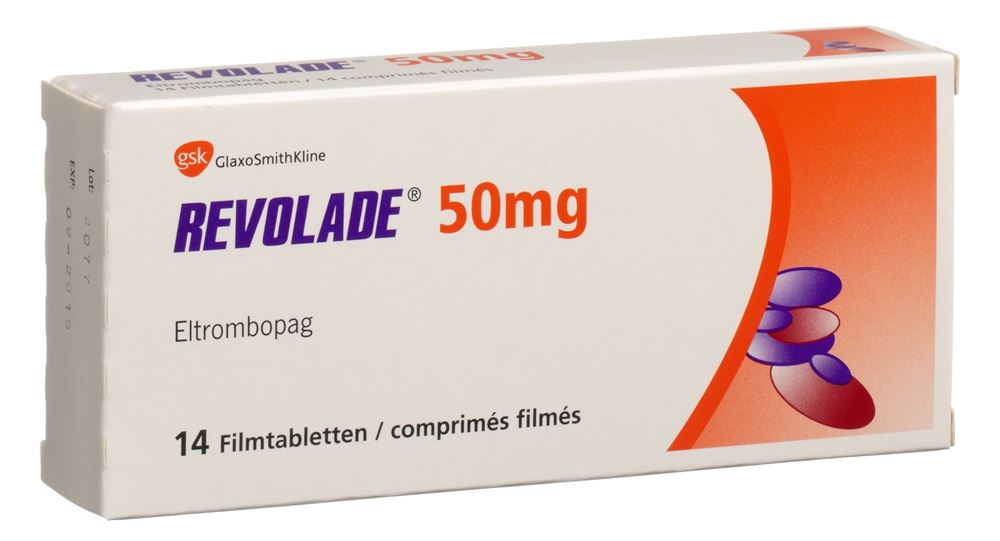 REVOLADE Filmtabl 50 mg Blist 14 Stk, Hauptbild