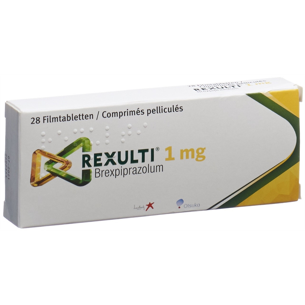 REXULTI cpr pell 1 mg blist 28 pce, image principale