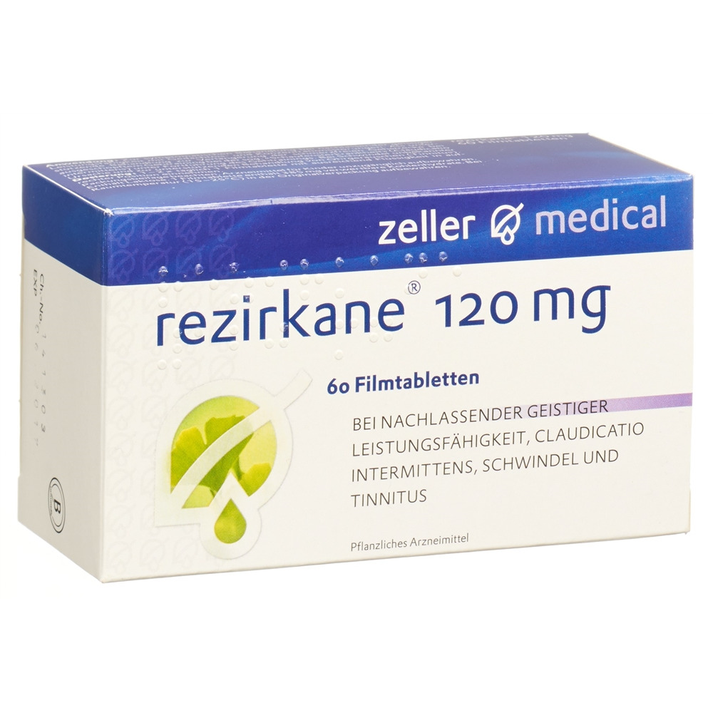 REZIRKANE cpr pell 120 mg blist 60 pce, image principale