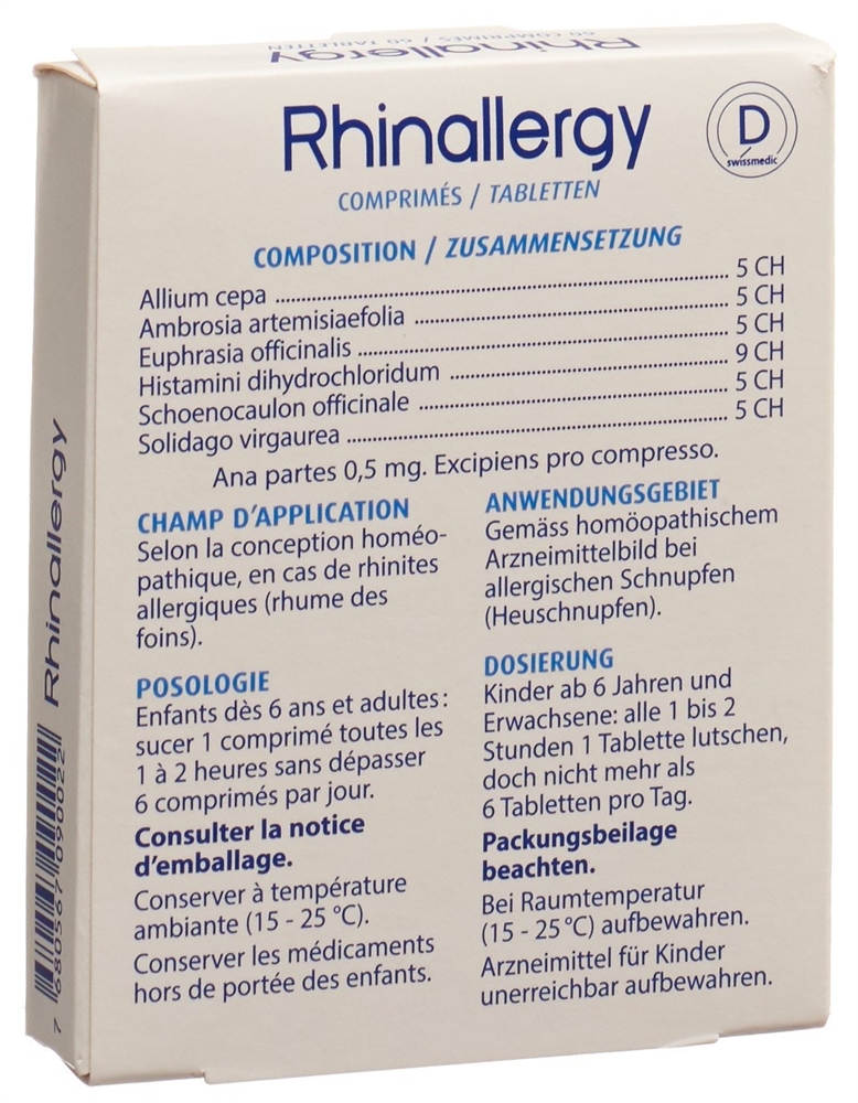 RHINALLERGY cpr blist 60 pce, image 4 sur 4