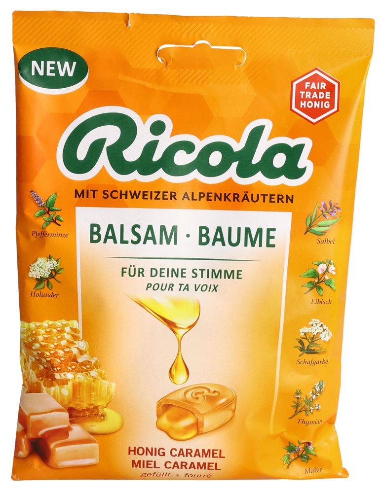 Ricola Balsam gefüllt