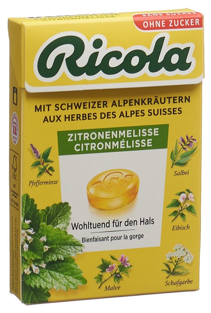 Ricola bonbons aux herbes