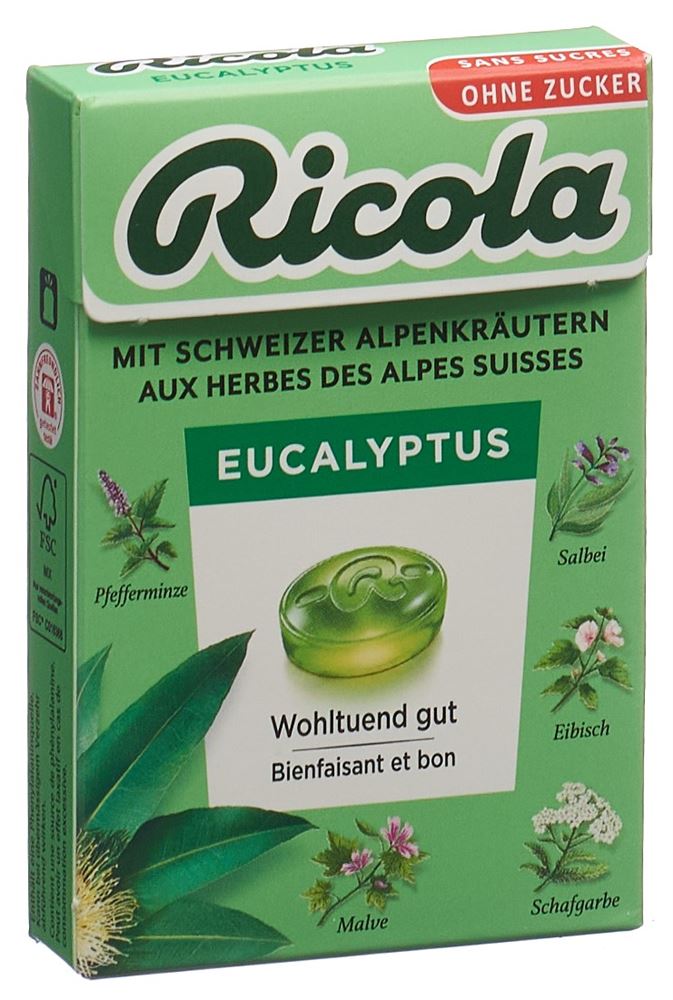 Ricola bonbons aux herbes