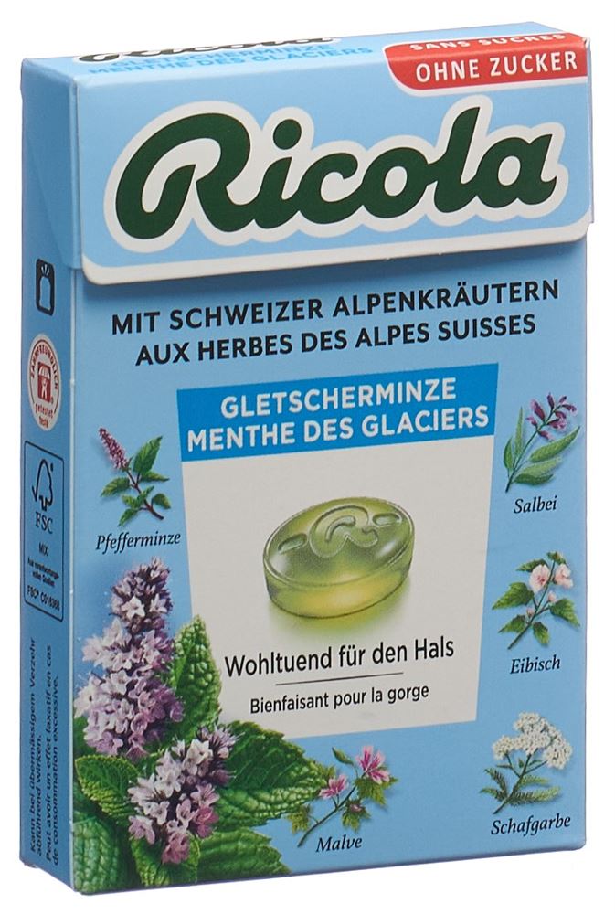 Ricola bonbons aux herbes