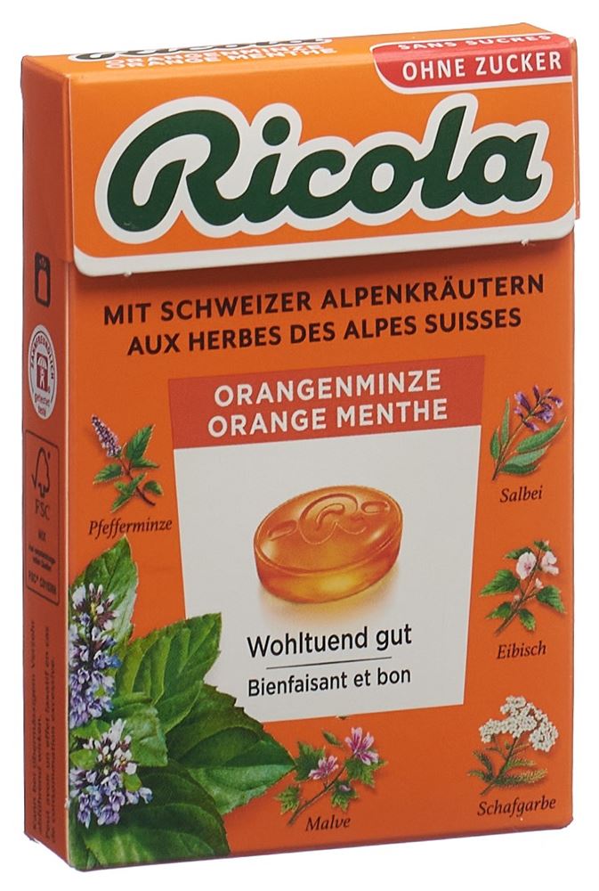 Ricola bonbons aux herbes